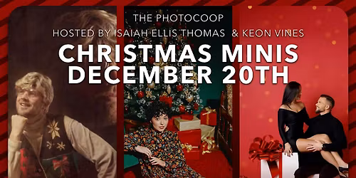 Christmas Minis at The PhotoCoop \u2013 December 20th