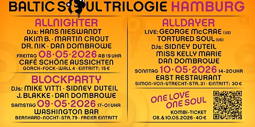 Baltic Soul Weekender Trilogy