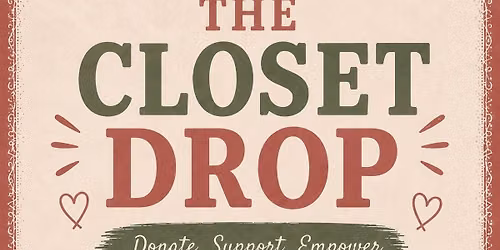 The Closet Drop: A Boutique Shopping Event Benefiting the Community Yoga Center