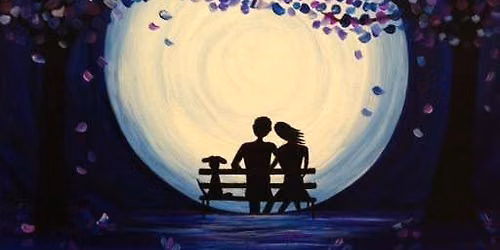 Paint and Sip: By the Light of the Moon