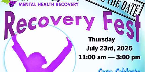 GRAPEVINE CENTER'S ANNUAL RECOVERY FEST