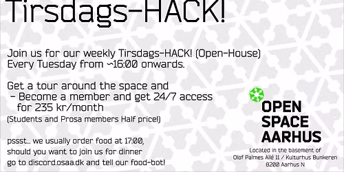 Tirsdags-HACK!