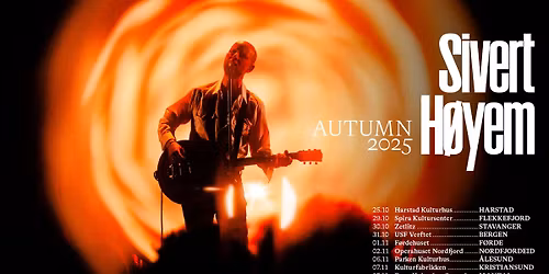 Sivert H\u00f8yem med band \/\/ Askim Kulturhus
