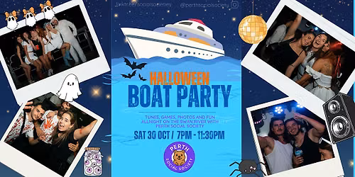 Perth Social Society: Halloween Boat Party