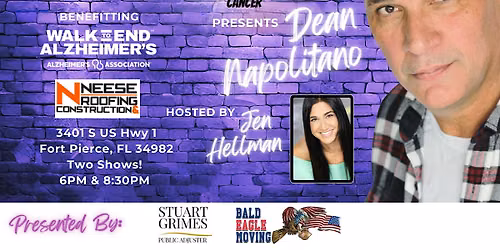 Dean Napolitano For Walk To End Alzheimer's Late Show -Fort Pierce