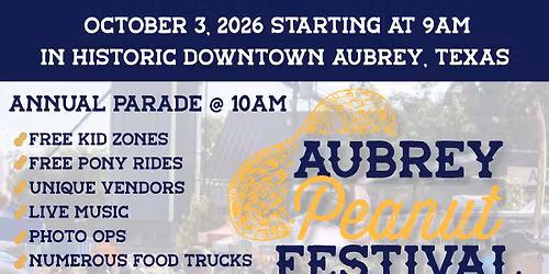Aubrey 40th Annual Peanut Festival