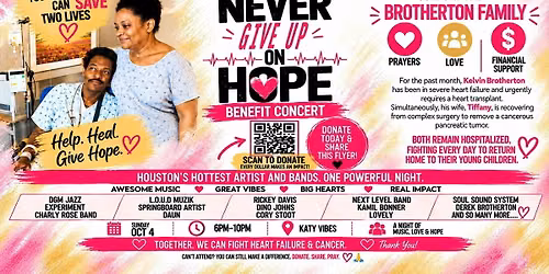 Never Give Up on Hope at Katy Vibes!