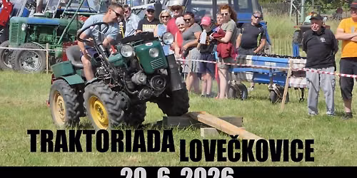 Traktori\u00e1da Love\u010dkovice 2026