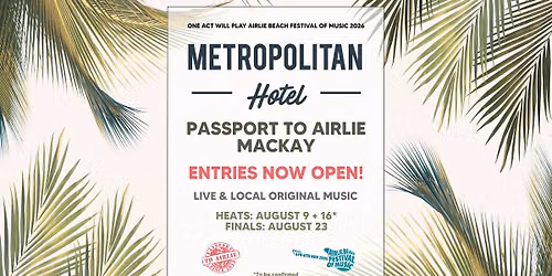 Passport to Airlie Mackay 2026