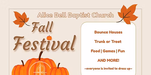 ABBC Fall Festival