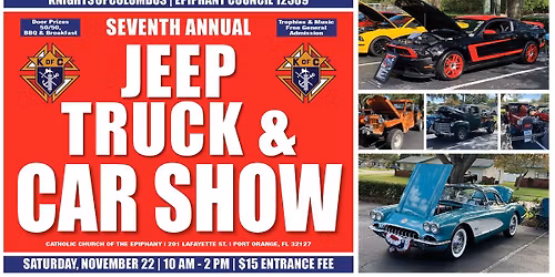 7th Annual Jeep, Truck & Car Show