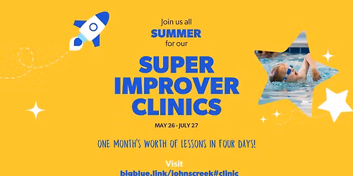 Summer Super Improver Swim Clinics