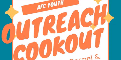 AFC Outreach Cookout