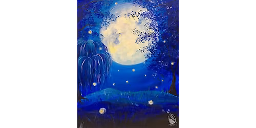 Lovely Blue Moon - Paint and Sip in San Antonio | Classpop!\u2122