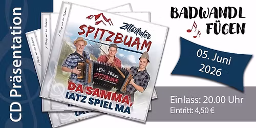 Spitzbuam CD -  Pr\u00e4sentation \ud83d\udcbf