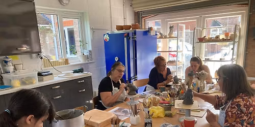 Pottery classes , 10am to 1 pm Saturdays