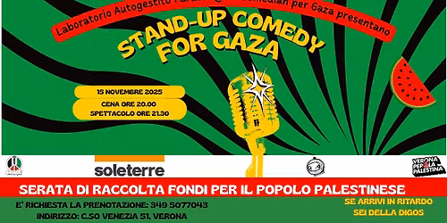 Stand-Up Comedy for Gaza 