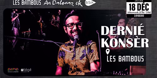 DERNIE\u0301 KONSE\u0300R - LES BAMBOUS An Dalonaz Ek BiSiK