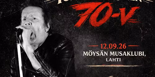 TUMPPI VARONEN 70 V \u2013 JUHLAKEIKKA M\u00d6YS\u00c4N MUSAKLUBILLA 