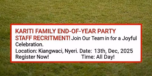 KARITI-EVENTS PLANNING