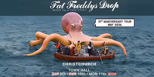 Fat Freddy's Drop: Based On A True Story 21st Anniversary Tour | Mon 11 May | Christchurch Town Hall
