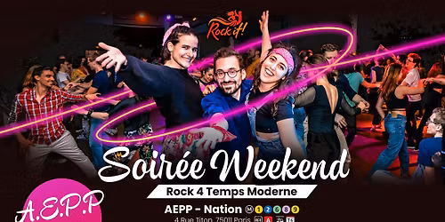 Soir\u00e9e Danse Rock 4 temps Moderne et initiation \u00e0 Nation