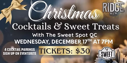 Christmas Cocktails and Sweet Treats