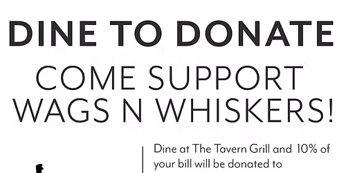 The Tavern Grill \u201cDine to Donate\u201d 