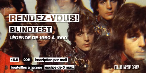 Rendez-vous! Blindtest : l\u00e9gende de 60's \u00e0 90's 