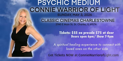 Psychic Mediumship Live Event- St. Charles, IL
