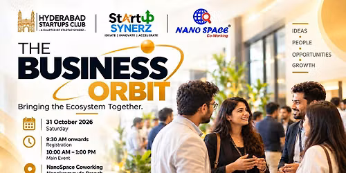 THE BUSINESS ORBIT | Hyderabad\u2019s Business Networking & Services Marketplace