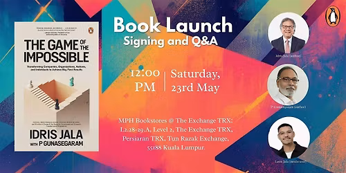 The Game of the Impossible \u2014 Book Launch & Author Conversation