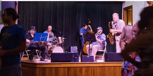 1st Friday swing dance:July 3rd with  the fabulous versatones  W/ JIM DOLEN