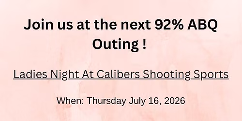 Ladies Night at Calibers