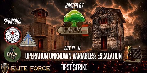 Operation Unknown Variables x First Strike x Swap Meet