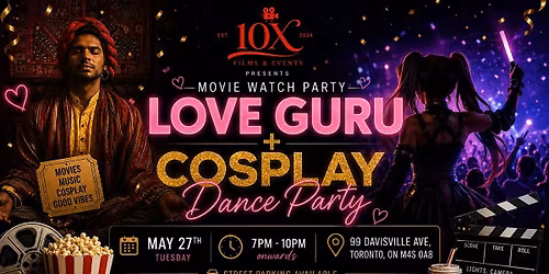 Love Guru Watch party + Cosplay Party
