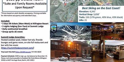 2026 GSC Killington Trip