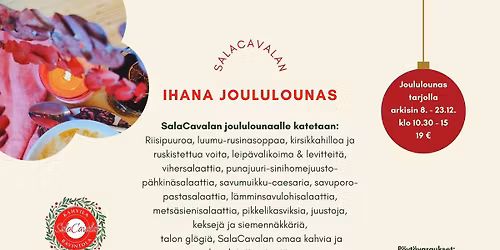 SalaCavalan joululounas