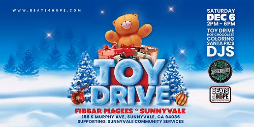 Sunnyvale Toy Drive & Tree Lighting 
