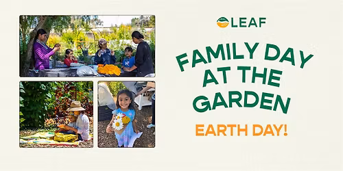 Family Day at the Garden: Earth Day