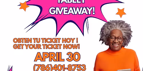 \u00a1GRAN RIFA DE TABLETA! TABLET GIVEAWAY!