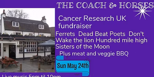 Coach & Horses Cancer UK Charity Fundraiser