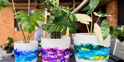 Ink and drink - Alcohol Ink Classes