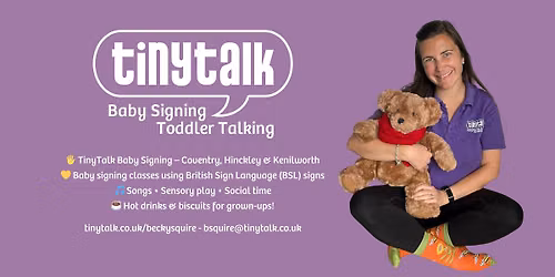 TinyTalk Baby Signing Summer term 2 - Wolvey