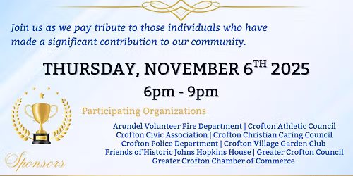 Annual Community Awards Celebration