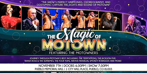 The Magic of Motown - Pueblo, CO