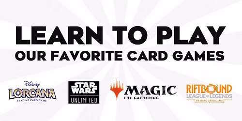 Free Learn to Play Saturdays!
