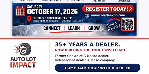 OIADA Ohio Independent Automotive Dealer Expo 