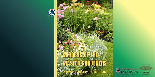 Gardens of the Master Gardeners @ Roswell Library