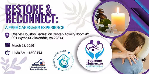 Restore & Reconnect: A Free Caregiver Experience